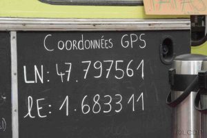 Coordonnées GPS Guinguette